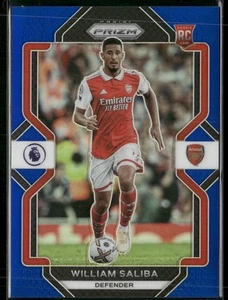 2022-23 Panini Prizm Premier League William Saliba #167 Blue Rookie #/175 NM-MT - Picture 1 of 2