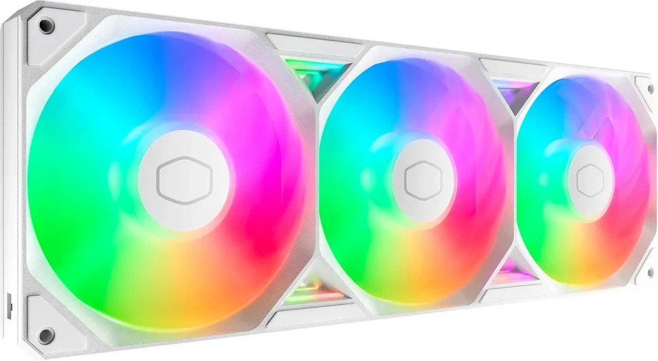 Cooler Master SickleFlow Edge 360 ARGB, Gehäuselüfter weiß, White Edition - Bild 1 von 1