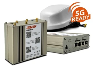 SELFSAT MWR 4550 avec antenne SELFSAT blanche (routeur 4G/LTE jusqu'à 300 Mbps) - Photo 1/10