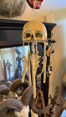 Skull And Bones Wind Chime  - image 1 of 4