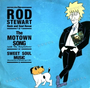 The Rod Stewart With The Temptations - The Motown Song 7in (VG+/VG+) '* - Picture 1 of 1