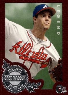 1996 E-Motion XL Greg Maddux #146 Atlanta Braves - Image 1 of 2