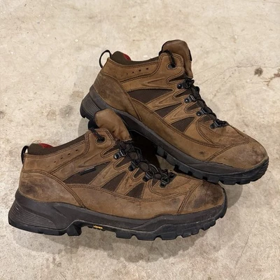 Zapatilla deportiva Red Wing Truhiker para hombre de cuero marrón impermeable 8672 talla 13 E2 Foto 1 de 4