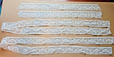 Longitudes de encaje plano 1-1/2 pulgada de ancho Foto 1 de 4