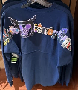 Disney Parks 2025 Villains Spirit Jersey Xlarge Glow In The Dark WDW NEW - Picture 1 of 3