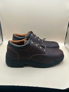 Timberland Pro Herren Titan weiche Zehenpartie Oxford-Schuhe Größe 11,5 M braun Arbeit 47015 niedrig geschnitten - Bild 1 von 11