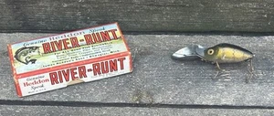 Vintage Heddon Spook Go Deeper River Runt Fishing Lure w/ Original Box & Insert - Picture 1 of 11