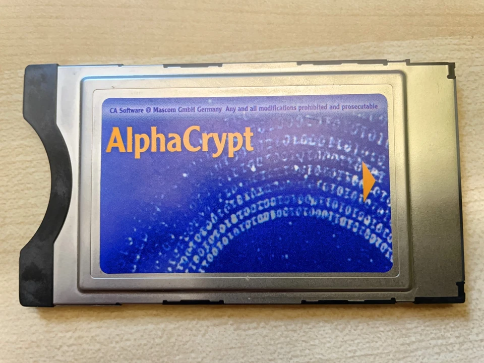 AlphaCrypt Classic CI Modul  R1.6 Software Version 3.28 ORF Irdeto geeignet. - Bild 1 von 2