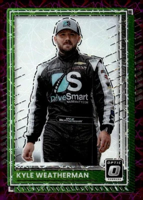 KYLE WEATHERMAN 2025 Donruss Optic /59 Purple Velocity #4 NASCAR  ID:140838 - Image 1 of 2