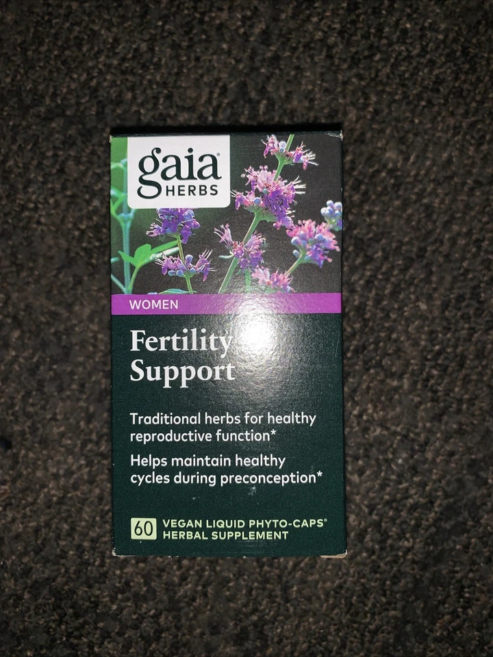 Soporte de fertilidad Gaia Herbs 60 fitocápsulas Foto 1 de 1