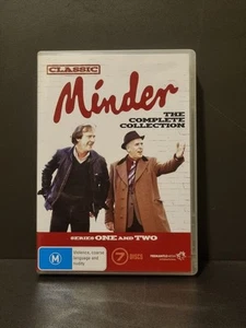 Classic Minder The Complete Collection Series 1 & 2 DVD Boxset Region All GC - Picture 1 of 8