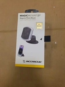 Scosche MagicMount Pro Magnetic Dash Mount - Black/Silver - Picture 1 of 5