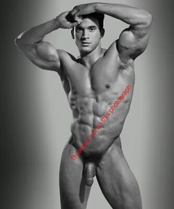 Nude Male Model Handsome Men Muscular Naked Gay Man Hunk 8X10 Photo Print M1487 - Bild 1 von 4