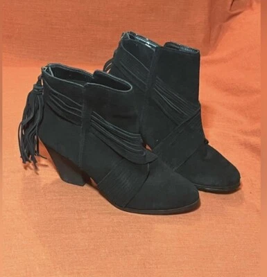 Botines con borla negra Yellow Box “exceed” 8,5 Foto 1 de 4