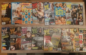 14 WWE Magazine (2007 - 2009) - Top-Zustand !!! - Bild 1 von 15