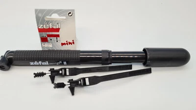 Mini Luftpumpe Teleskop Zéfal Diamos II Schrader/Presta  + Halterung OVP - Bild 1 von 4