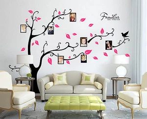 Familie sind für immer Erinnerungen Fotorahmen Wand Zitat Kunst Wandaufkleber UK RUI156 - Bild 1 von 11