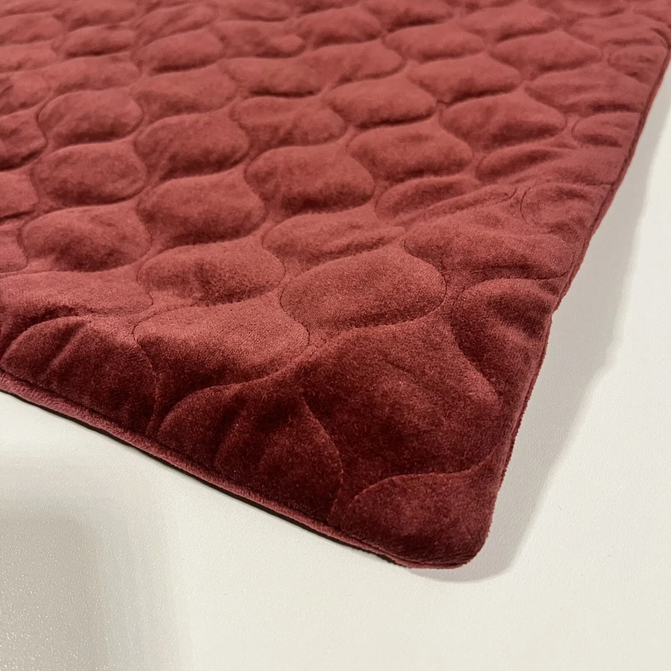 IKEA Avarönn Kissenbezug in dunkelrot - bordeaux Bezug 50x50cm 204.968.15 NEU