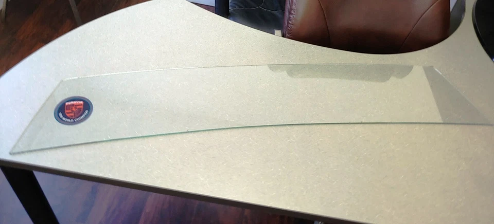 MUY BONITO USADO ORIGINAL GENUINO PORSCHE 914 914-6 VENTANA TRASERA DELODUR-1 CRISTAL 1 Foto 1 de 4