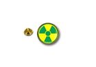 pins pin's flag badge metal lapel hat button biker biohazard radiation danger G