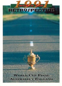 1995 WALLABIES Rugby Union Card RETROSPECTIVE World Cup - Picture 1 of 2