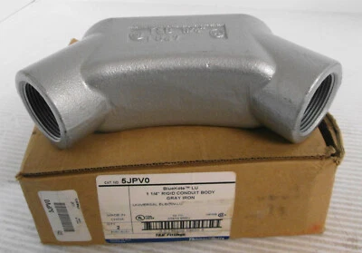Thomas & Betts 5JPVO LU47 corpo de conduíte rígido 1-1/4" ferro cinza - Imagem 1 de 4