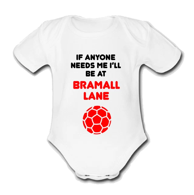 PSYCHOBABY SHEFFIELD @united Strampler Baby Weste Grow Body SHEFF UTD Football UNITED