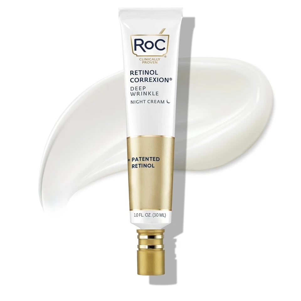 RoC Retinol Correxion Deep Wrinkle Night Cream 1 fl oz /Free Worldwide Shipping - Image 1 of 4