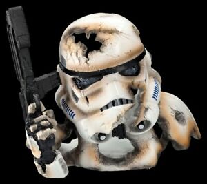 Soldat Impérial Figurine - Blasted Buste - Science Fiction Déco Cadeau Collector