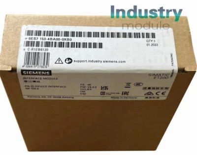 1PCS New Siemens 6ES7153-4BA00-0XB0 6ES7 153-4BA00-0XB0 In Box Expedited Ship - Image 1 of 4