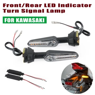 For Kawasaki Z900/650/400 Versys-X 300 Front/Rear LED Indicator Turn Signal Lamp - Image 1 of 4
