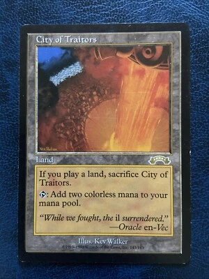 MTG Magic The Gathering CITY OF TRAITORS EXODUS RESERVED LIST! INVEST! $$$! - Image 1 of 2