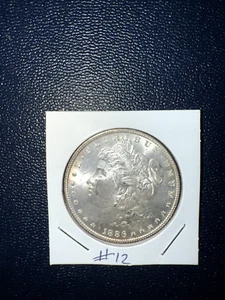 1886 Morgan Silver Dollar Uncirculated BU Coin - Picture 1 of 3