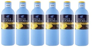 6er-Pack Felce Azzurra Bagnodoccia Ebenholz Vanille Körperwäsche,Duschgel 650ml - Bild 1 von 6