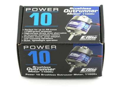 Eflite E-Flite Power 10 Brushless Outrunner Electric RC Airplane Motor EFLM4010A - Image 1 of 4