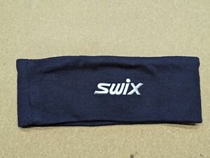 Swix Black Headband Size 56 Winter Cross Country Biathlon Lightweight Stretch