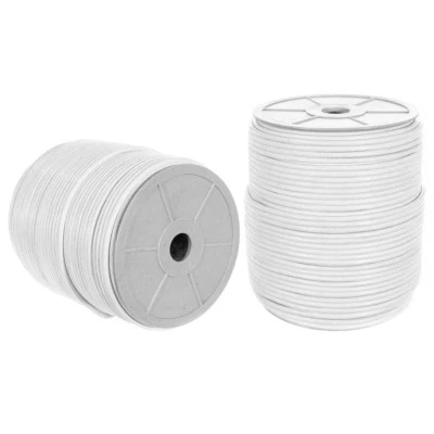 Круглый кожаный шнур 3 мм — 5, 10, 25 или 50 ярдов — много цветов — отлично подходит для рукоделия - Изображение 1 из 3