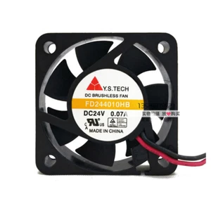 Y.S.TECH FD244010HB Fans DC 24V 0.07A Cooler Cooling Fan 2Pin 4010 40mm x 10mm - Picture 1 of 5