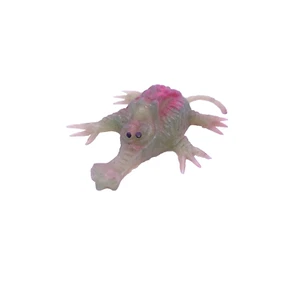 Vintage Plastic Rubber Toy 1970’s Chinasaur Slurfie Uglies Juggler Clear Monster - Picture 1 of 2