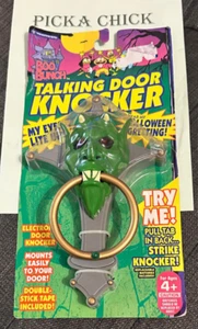 Vintage 1991 Halloween Trendmasters Green Devil Door Knocker - Picture 1 of 2