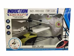 Induction Aircraft 2-Channel RC Helicopter 2.4 GHz Flying Drone- Kid Toy - Picture 1 of 7