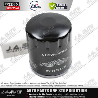 Filtro de aceite genuino para Aston Martin V8 Vantage, OEM: 9G33-6714-AA Foto 1 de 4