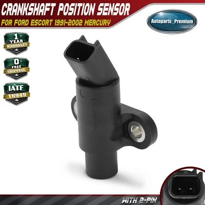 Engine Crankshaft Position Sensor for Ford Focus Escort Mercury Tracer 1.9L 2.0L - Image 1 of 4