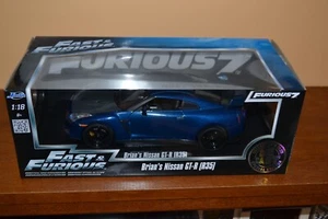 Fast and Furious Jada Toys Brian's Nissan GT-R R35 - 1:18 Diecast - Still in Box - Picture 1 of 6