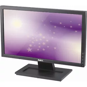 Dell Professional 19" Widescreen Various LCD Gaming CCTV Monitor VGA DVI Cheap - Picture 1 of 7