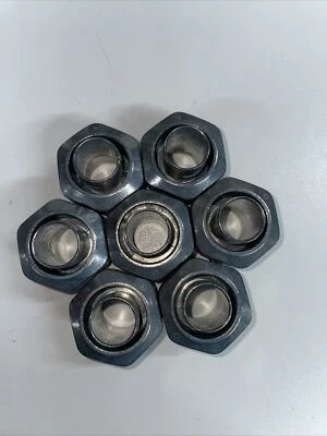 CAJA DE 7 conectores Bridgeport 431-LT2 3/4" rectos de zinc fundido a presión! ¡NOP! Foto 1 de 4