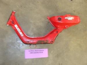 1986 SUZUKI SHUTTLE FA50g moped oem complete red frame chassis straight no title - Picture 1 of 12