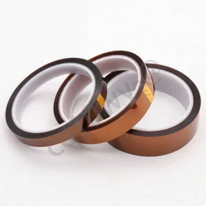 1 Roll 30mm High Temperature Polyimide Kapton Tape Adhesive Heat Resistant 33M - Picture 1 of 4
