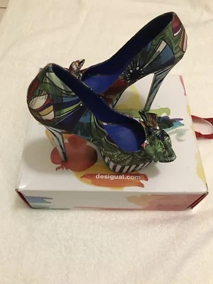 Zapatos de salón Desigual - Geranio 21p5163 para mujer - verdes talla 5+++ L@@K +++ Foto 1 de 4