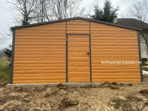 3x3 Blechgarage Moderngarage Fertiggarage Metallgarage Lagerraum Laube Lagerbox - Bild 1 von 1